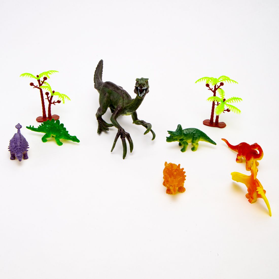 Dinosaurios mini  accesorios +3a