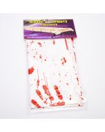 Mantel plástico Halloween estampado sangre 260x130cm