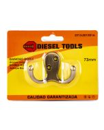 Gancho Diesel Tools metal para puerta pequeña